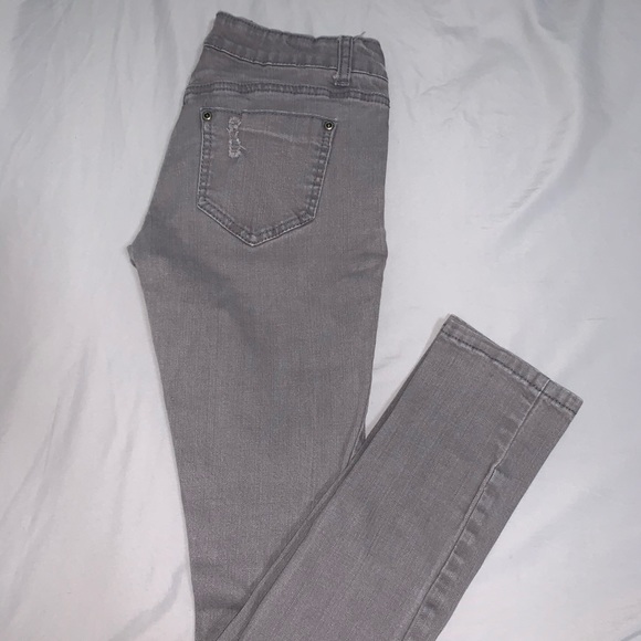 Grey ripped jeans - Picture 3 of 4